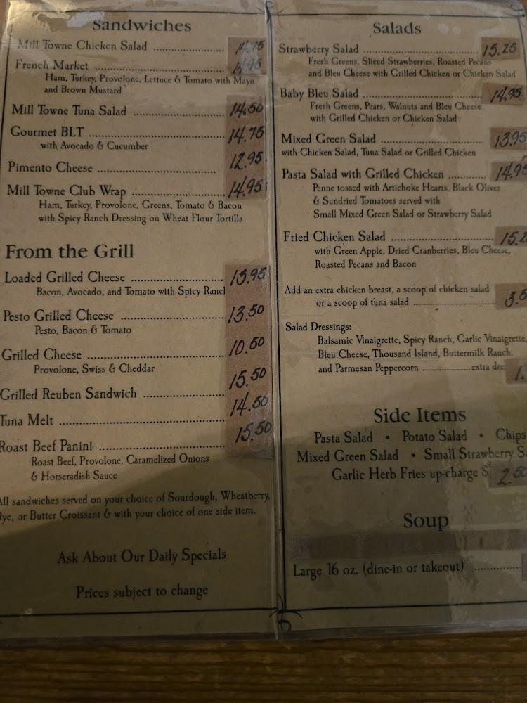 Mill Towne Gourmet Menu image 4